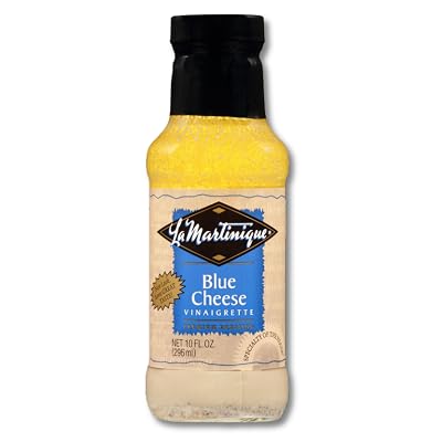 La Martinique Blue Cheese Vinaigrette Dressing 10 Ounce Bottle Pack of 1