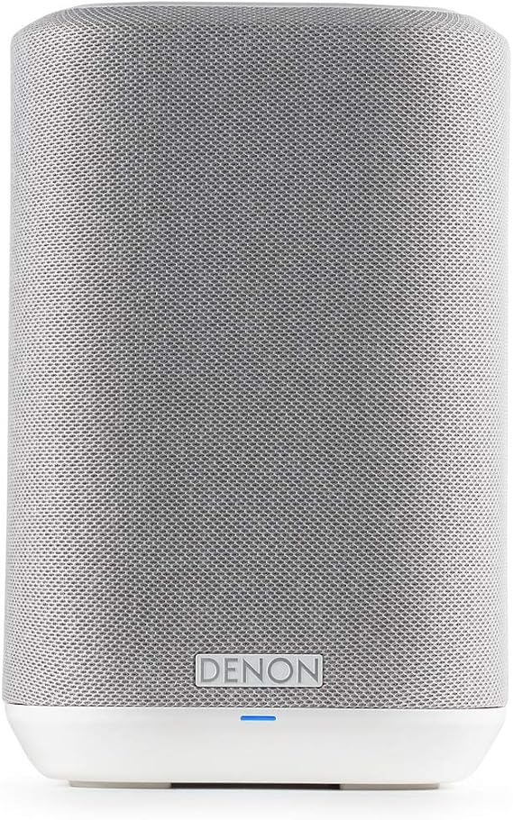 Denon Home 150 Multi-Room Speakers HiFi Speaker with HEOS Built-in Alexa Integrated WiFi Bluetooth USB AirPlay 2 Hi-Res Audio White