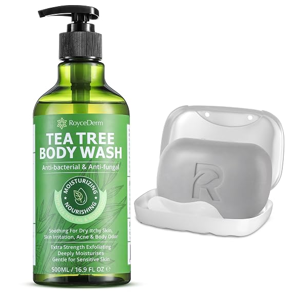 Roycederm Tea Tree Body Wash and Soap