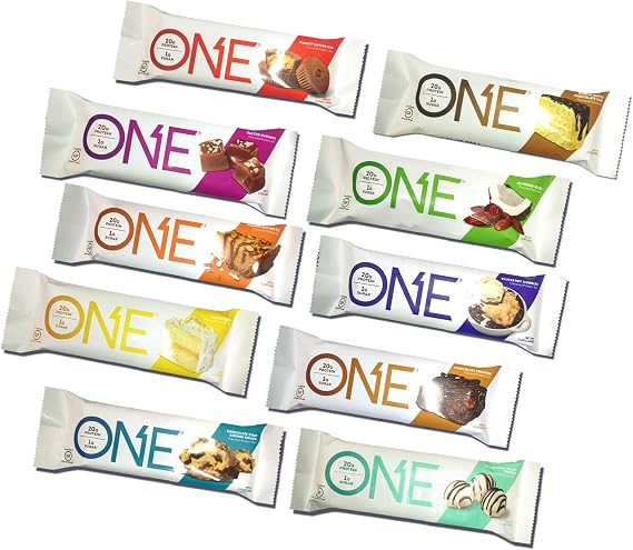 Oh Yeah! One Protein Bars Variety Pack, 12 Bars, Various Flavors - Best Tasting Protein Bars, Superior to Quest Bars, Contains Isomalto Oligosaccharides, High Fiber, High Protein, Great Healthy Snack