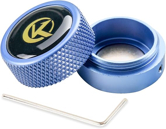 KONLLEN Round Pool Chalk Holder Pool Billiards Accessories Portable Multifunctional Sturdy Pool Cue Accessories