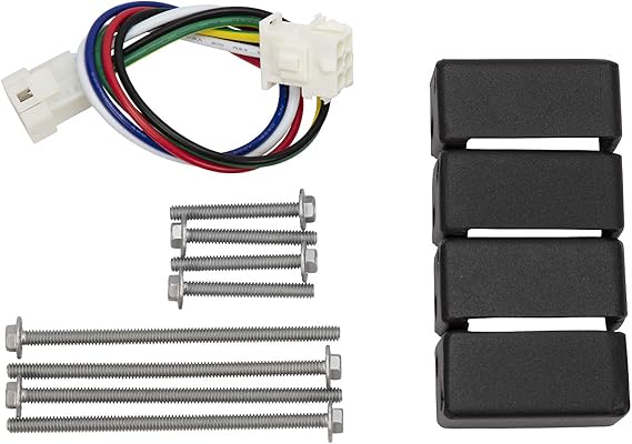 Furrion Chill Black Conversion Kit for Coleman, Dometic, Advent Air Distribution Boxes with Electrical and Mounting Components, Easy Installation - 2021123542 | Includes 4 die-cast brackets, Dacromet-coated bolts and wire adapter, keeps existing air distribution box, easy installation