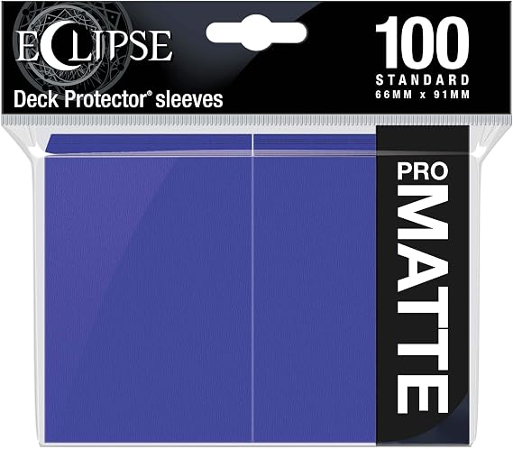 Ultra Pro - Eclipse Standard Matte Sleeves 100 Pack - Royal Purple