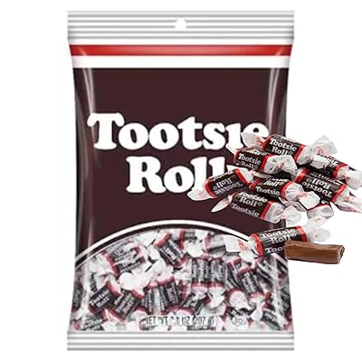 Tootsee Roll Chocolate Chewy Candy, 7.3oz Bag