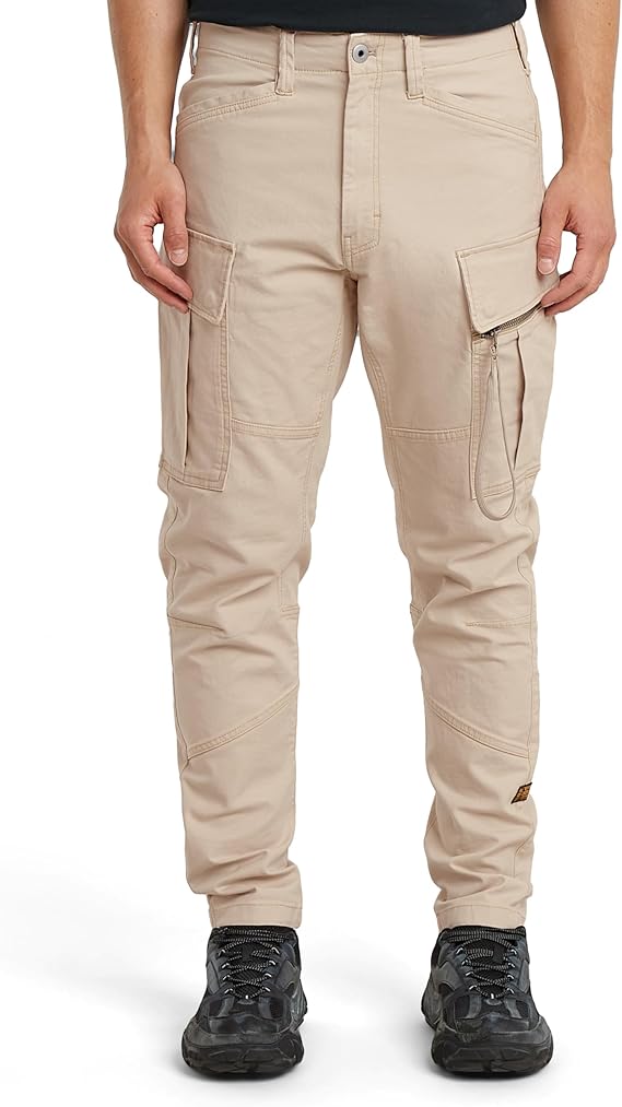 G-STAR Mens Zip Pocket 3D Skinny Fit Cargo Pants