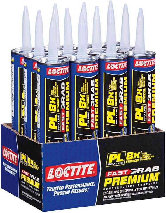 Loctite-1417170 PL Premium Fast Grab Construction Adhesive - Tan