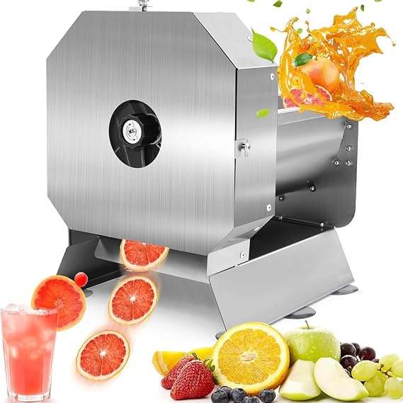 Electric Vegetable Slicer Electric Food Slice,Adjustable Vegetable Fruit Slicing Machine,Stainless Steel Meat Cutter for Hot Pot Barbecue Restaurant Hote
