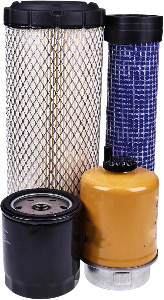 Filter Kit Compatible for Caterpillar CAT Excavator 303.5 303.5C 303.5D