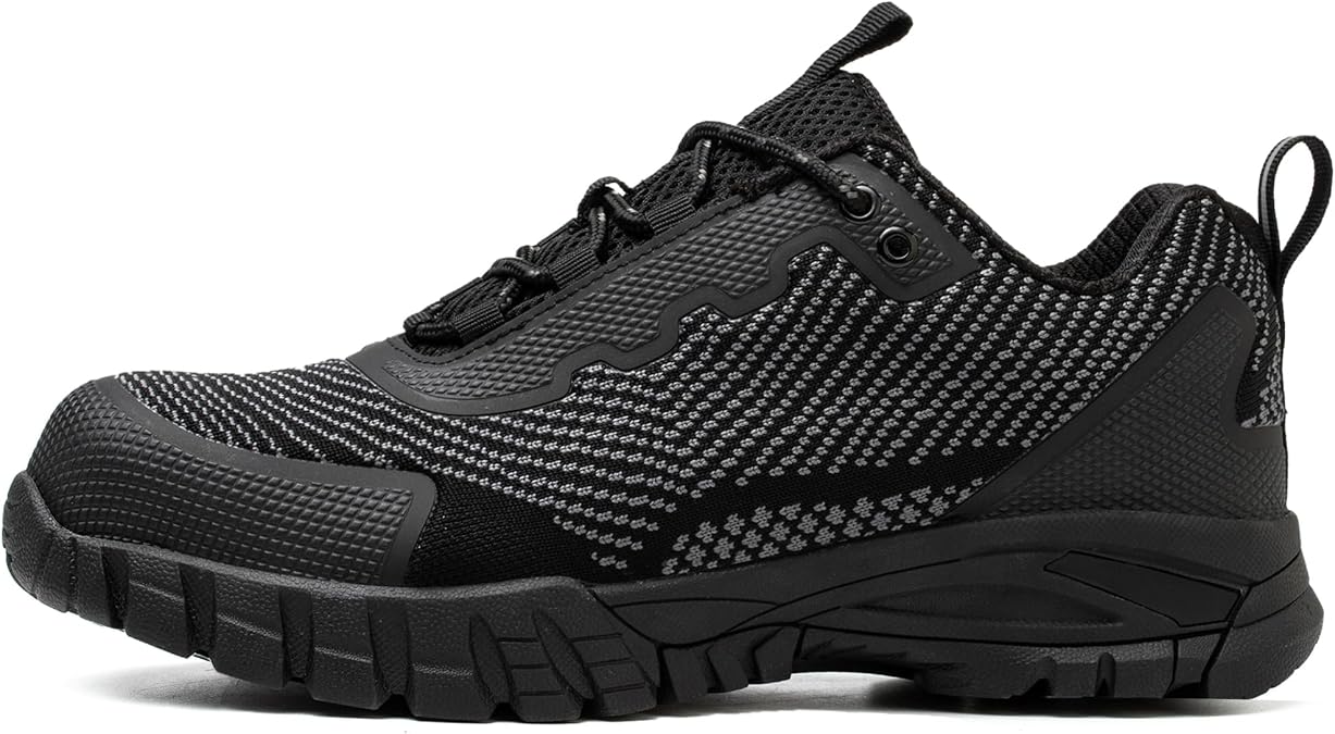 Steel Toe Shoes for Men Women Waterproof Non Slip Safety Roofing ASTM 2413 Trabajo for Construction Industry Work Warehouse