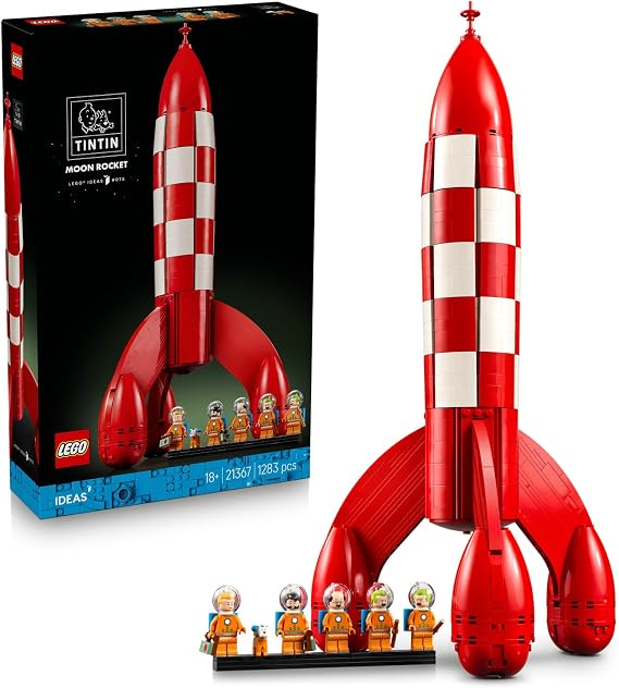 LEGO Ideas Tintin Ay Roketi 21367