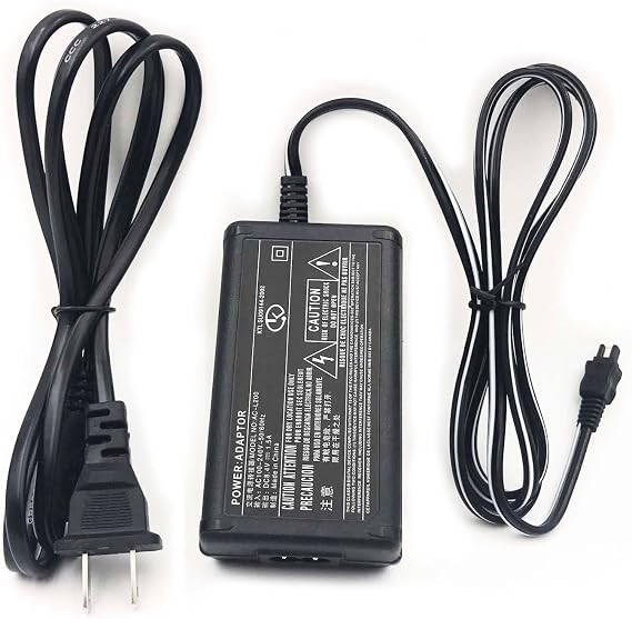 AC Adapter for Sony Handycam HDR-CX350 CX360 CX370 CX400 CX410 CX580