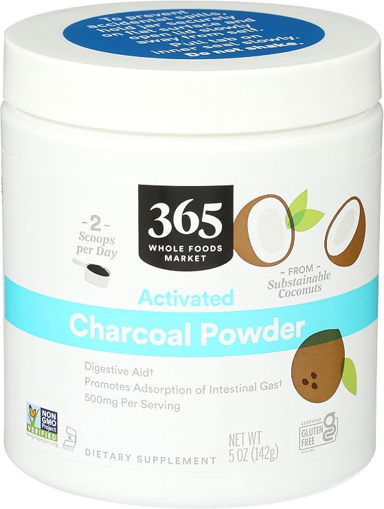 365 Everyday Value Charcoal Powder, 5 Oz