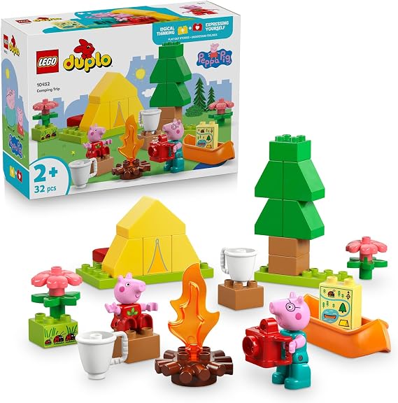 LEGO DUPLO Peppa Pig Kamp Gezisi 10452