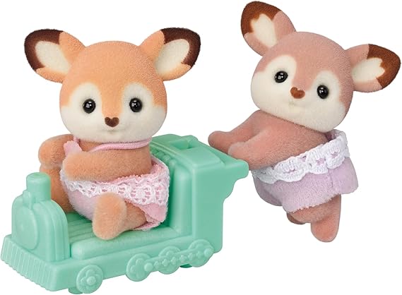 Calico Critters - Deer Twins - Collectible Dollhouse Dolls