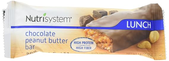 Nutrisystem NutriCRUSH Chocolate Peanut Butter Bars, 30 ct