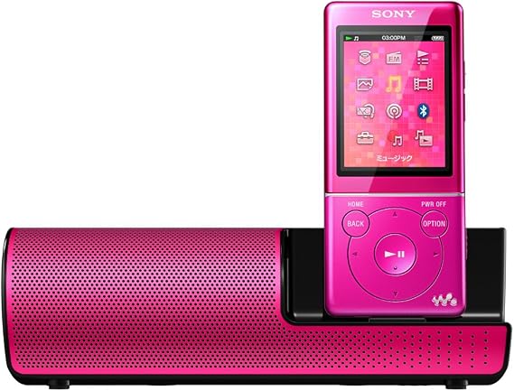 Sony NW-S774K/P Walkman S Series Memory Type Speaker 8GB Vivid Pink