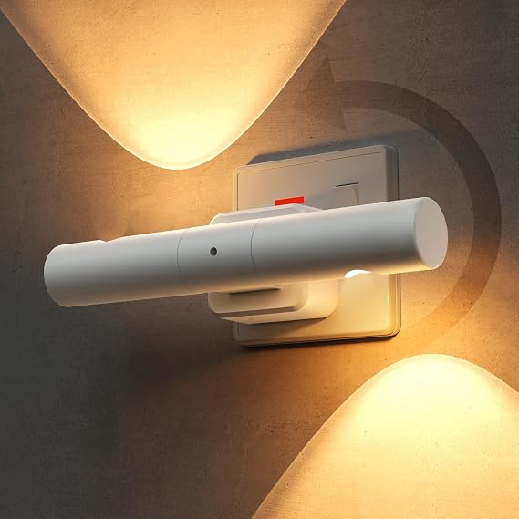 LOHAS-LED Night Light Plug in Wall, Night Lights with Dusk to Dawn Sensor [Energy Class F]