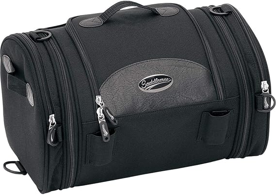 Saddlemen 3515-0075 Deluxe Roll Bag, Black