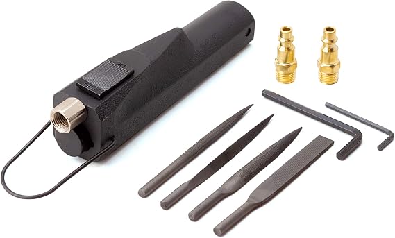 VCT Pneumatic Air File Includes 4 Files flat cut, half round, Round & Triangular