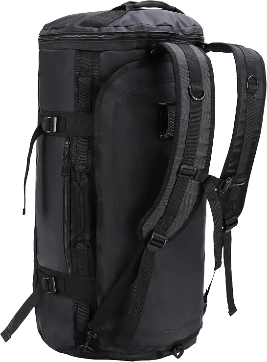MIER Gym bag Travel Bag Man with Shoe Compartment,Convertible Duffel Backpack with Shoulder Straps, Heavy Duty and Water Resistant as Karate Kid, Luggage, Overnight,Ryanair Cabin Bag