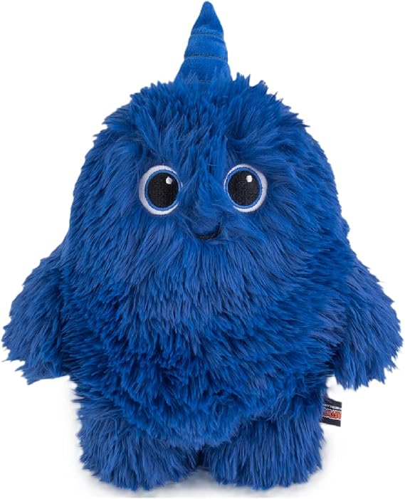 Dad Mungo Soft Plush Toy | Cute Blue Toy with Top Bun | Cuddly Character-Protector, Teacher, Role Model | Bedtime & Playtime Hug | Safe & Eco-Friendly | Gift for Kids, Babies & Collectors