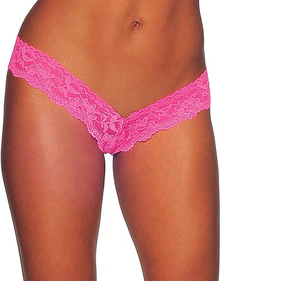 BODYZONE Women's Lace V Front Thong