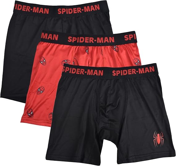 Spiderman Men's 3-pack Comfort Boxer Brief