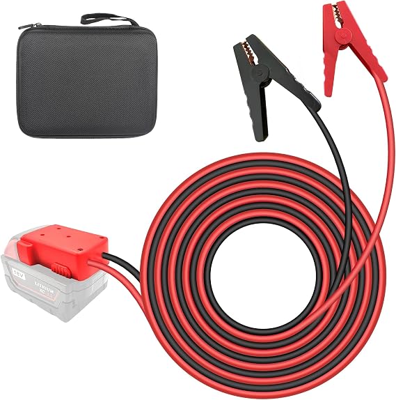 Jumper Cable Clamps for Milwaukee Jump Starter (5.90 ft Cable)