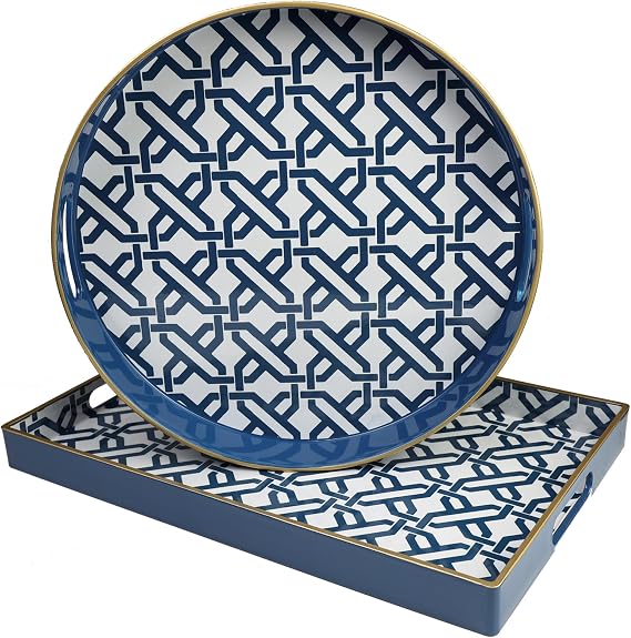 Plastic Serving Tray for Kitchen, Living Room