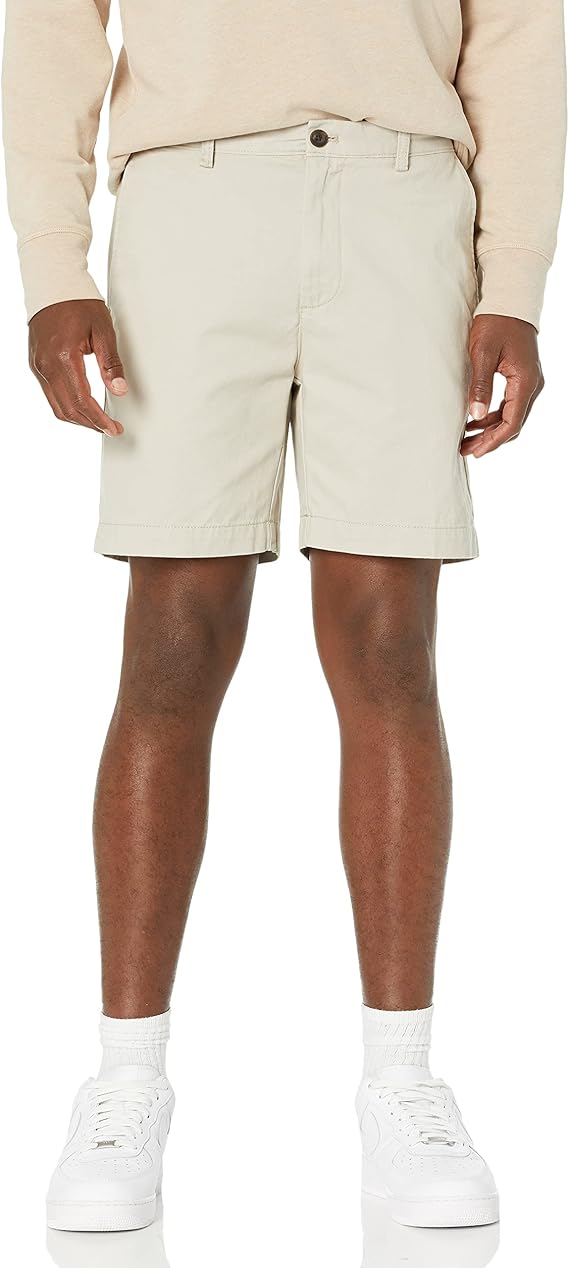 Amazon Essentials Men's Slim-Fit 7" Chino Shorts
