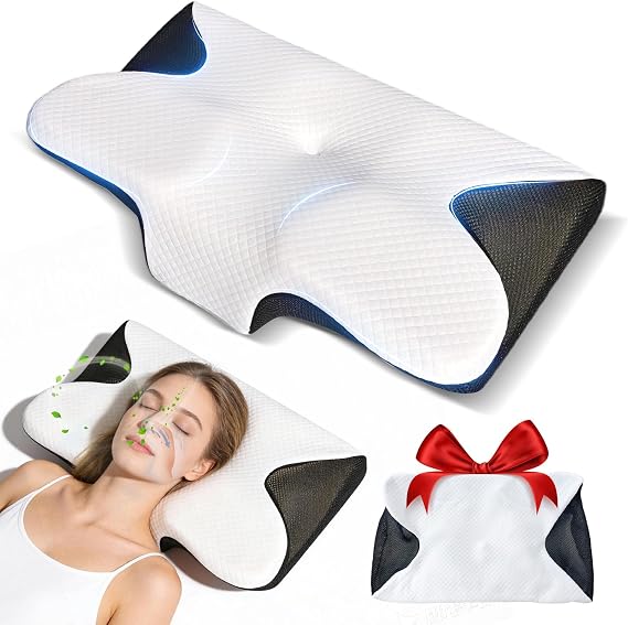 Neck & Cervical Pillows (Black)