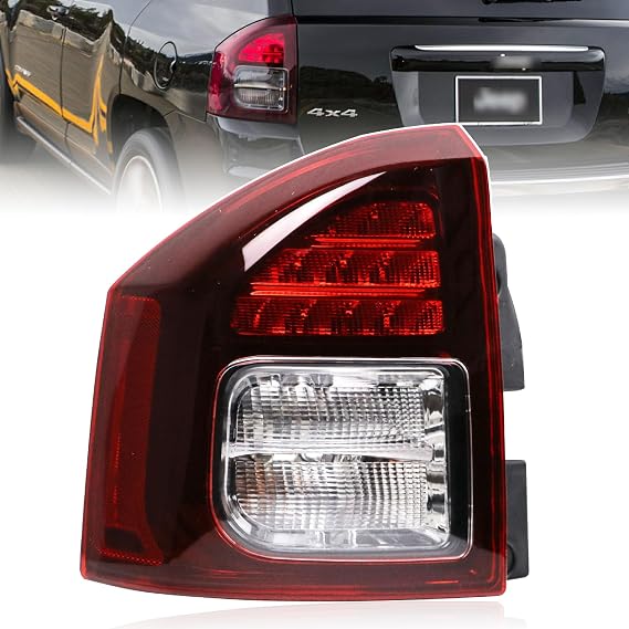 Tail Light Compatible with JEEP Compass 2014 2015 2016 2017 Left Side