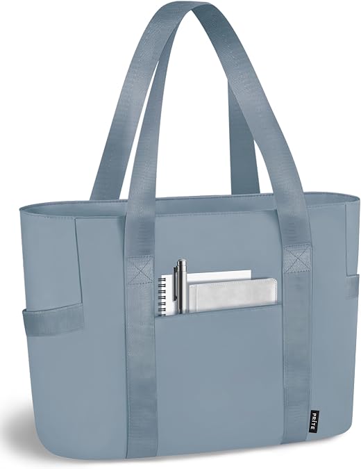 Prite Laptop Tote Bag for Women Shoulder Bag with 16 Computer Compartment for Work Travel