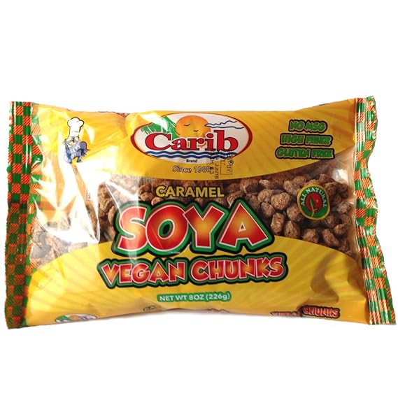 Carib Caramel Soya Vegan Chunks 8oz