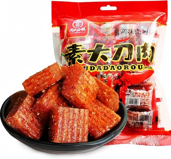 JOYSEVEN - Special Chinese Snacks Latiao | 228 g * 1 Bag | Individually Wrapped, Spicy Strips | Latiao Chinese Snack | Sweet and Spicy | TikTok Viral Gift