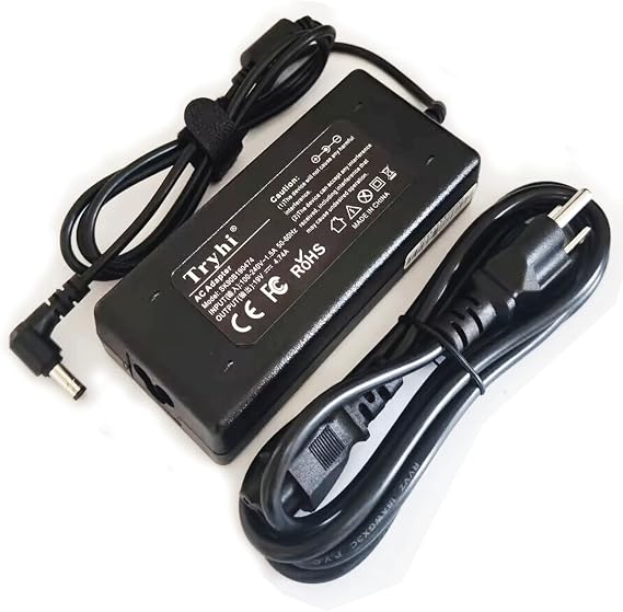 Laptop Charger AC Adapter Power Supply Cord for HP Pavilion ze5400 ze5731us ze5800 for Gateway M465-G M7317u MT6451 for Compal EL80 EL81 FL92 for MSI EX623 EX625 for Alienware Area-51 5500 m5500 NEW