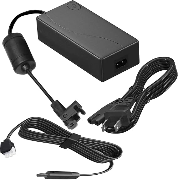 Adjustable Bed Frame Massage Power Adapter, Replacement of Lifting Power Cord Accessories for Electric Bed Power Supply, Compatible with Extend, Ergo, Sealy Ease and Serta Electric Adjustable beds