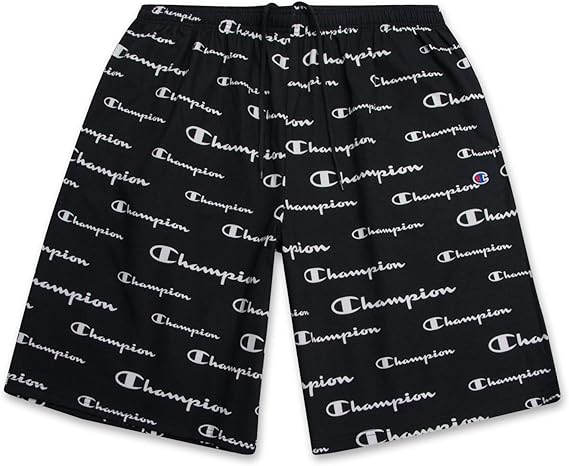 Champion Gym Shorts Big and Tall - All Over Print Mens Workout Athletic Shorts