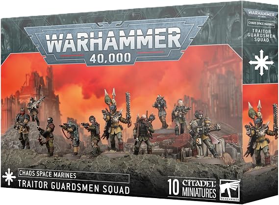 Games Workshop - Warhammer 40,000 - Chaos Space Marines: Traitor Guardsmen Squad