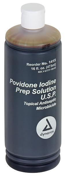 First Aid Only 12-900 0.75 Percent Titratable Povidone Iodine Scrub Solution