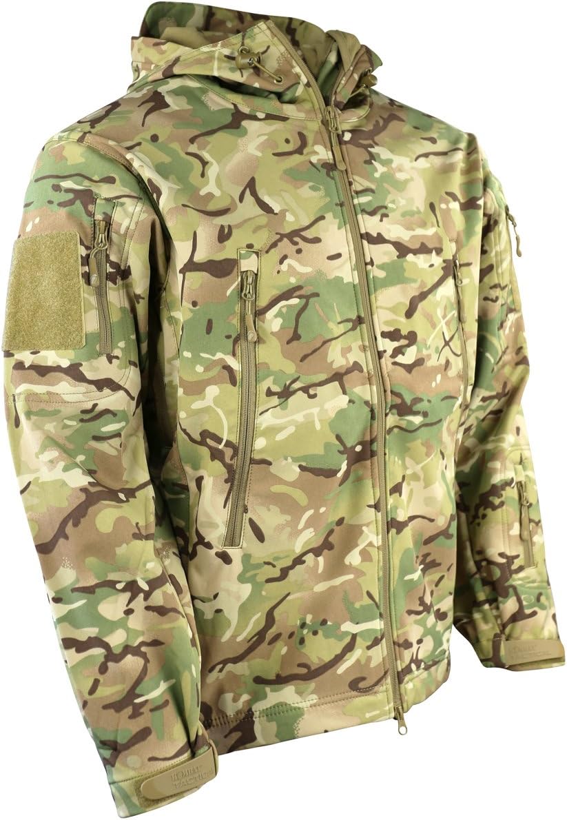 Kombat UK Men's Patriot Soft Shell Jacket