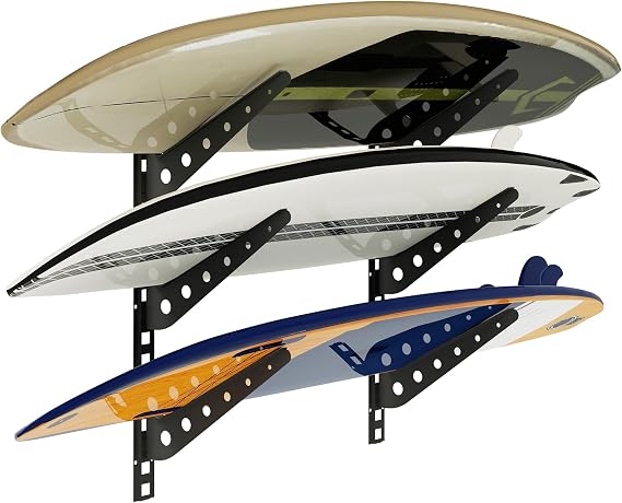 2/3/4/6 Board Horizontal Surfboard Rack