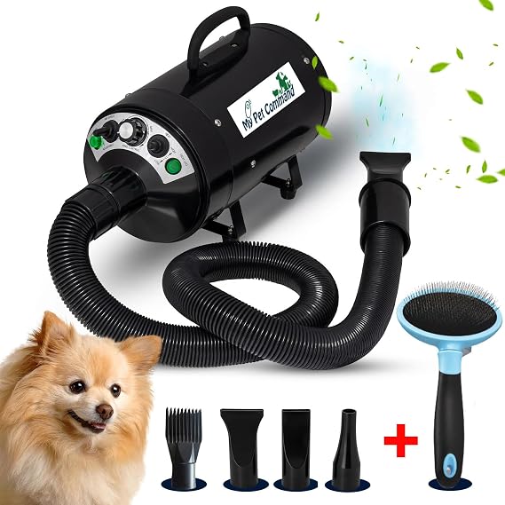 My Pet Command Professional Dog Hair Dryer Blaster High Velocity