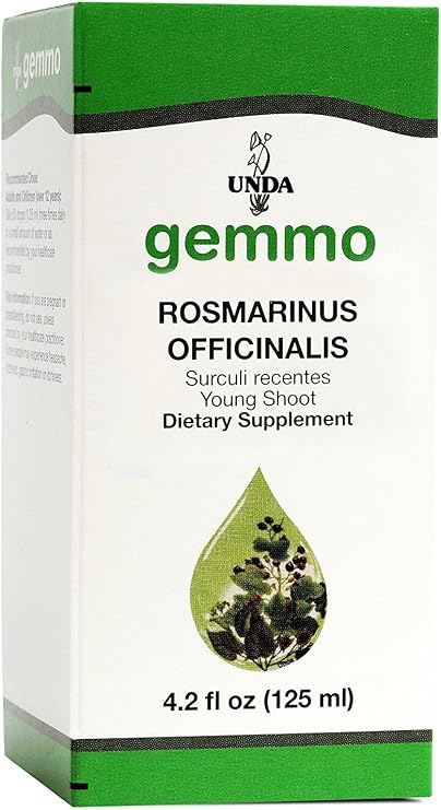 UNDA Gemmo Therapy Rosmarinus Officinalis, 4.2 fl. oz.