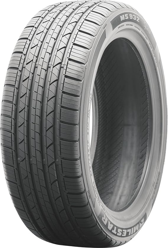 Milestar MS932 Sport All Season 215/50R17 95W XL Passenger Tire | Passenger High Performance All Season Traction 95W Rated Extra Load Radial Construction Black Sidewall Tire