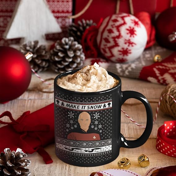 Star Trek: The Next Generation Make It Snow Mug (15oz)