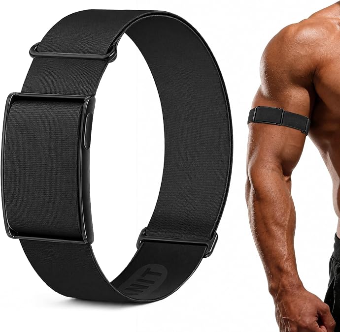 Elastic Bicep Band Compatible with Amazfit Helio Strap & Helio Strap Pro