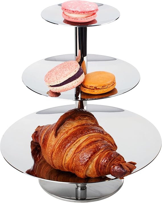 HUTCH Stainless Steel Tiered Serving Stand