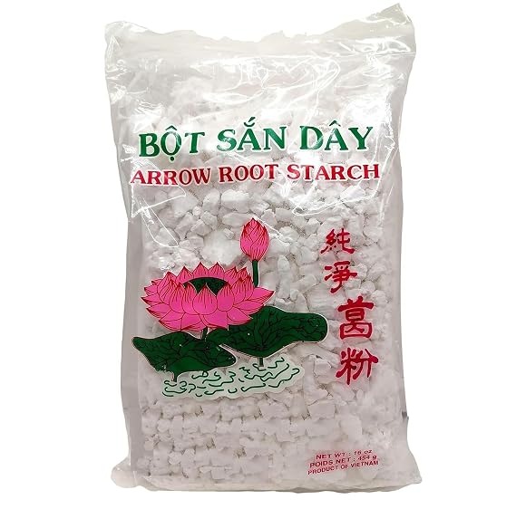 Arrow Root Starch Chunks, Bot San Day Arrowroot Starch Chunks, Arrowroot chunks, 16 Oz