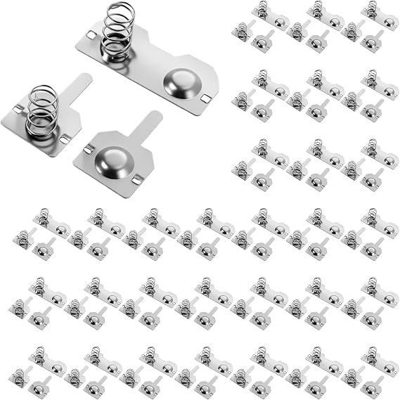 10Pairs AA Battery Contacts Springs for Compartment 12x11mm, 12x28mm